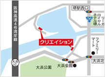 ヤマハ藤田 西宮教室地図