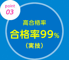 高合格率合格率99%