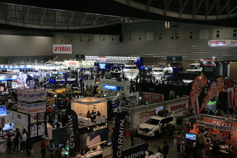 JAPAN INTERNATIONAL BOATSHOW 2017　横浜ベイサイドマリーナ会場