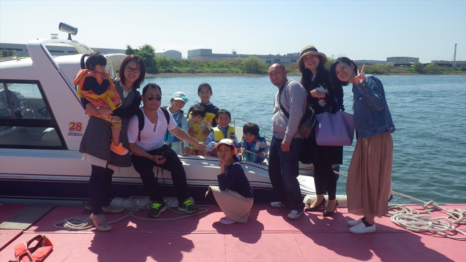 出航前なのに、もう楽しそうな雰囲気が伝わってきます♪